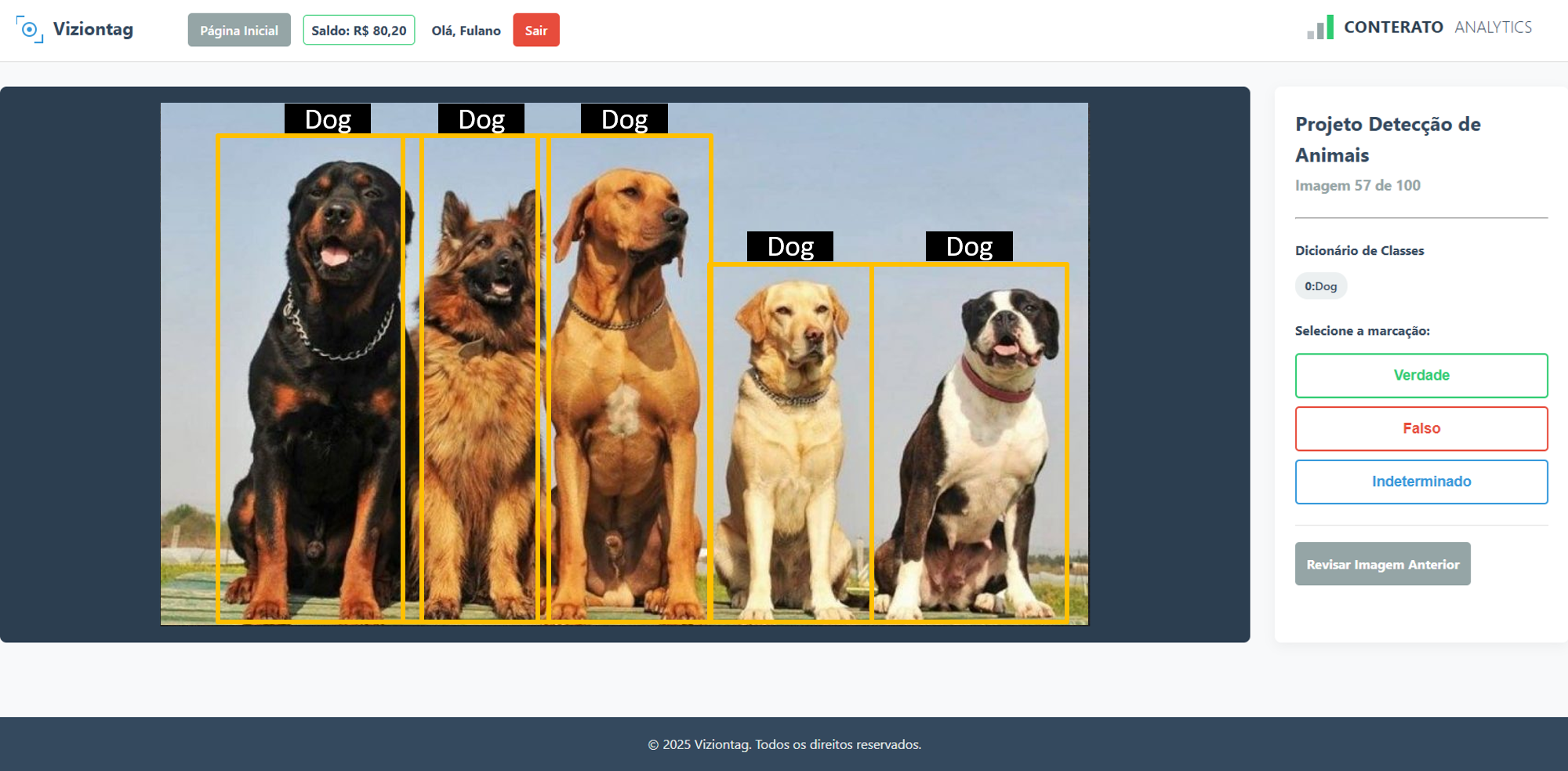 Marcação de Imagens